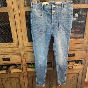 Anthropologie Light Blue Skinny Jeans